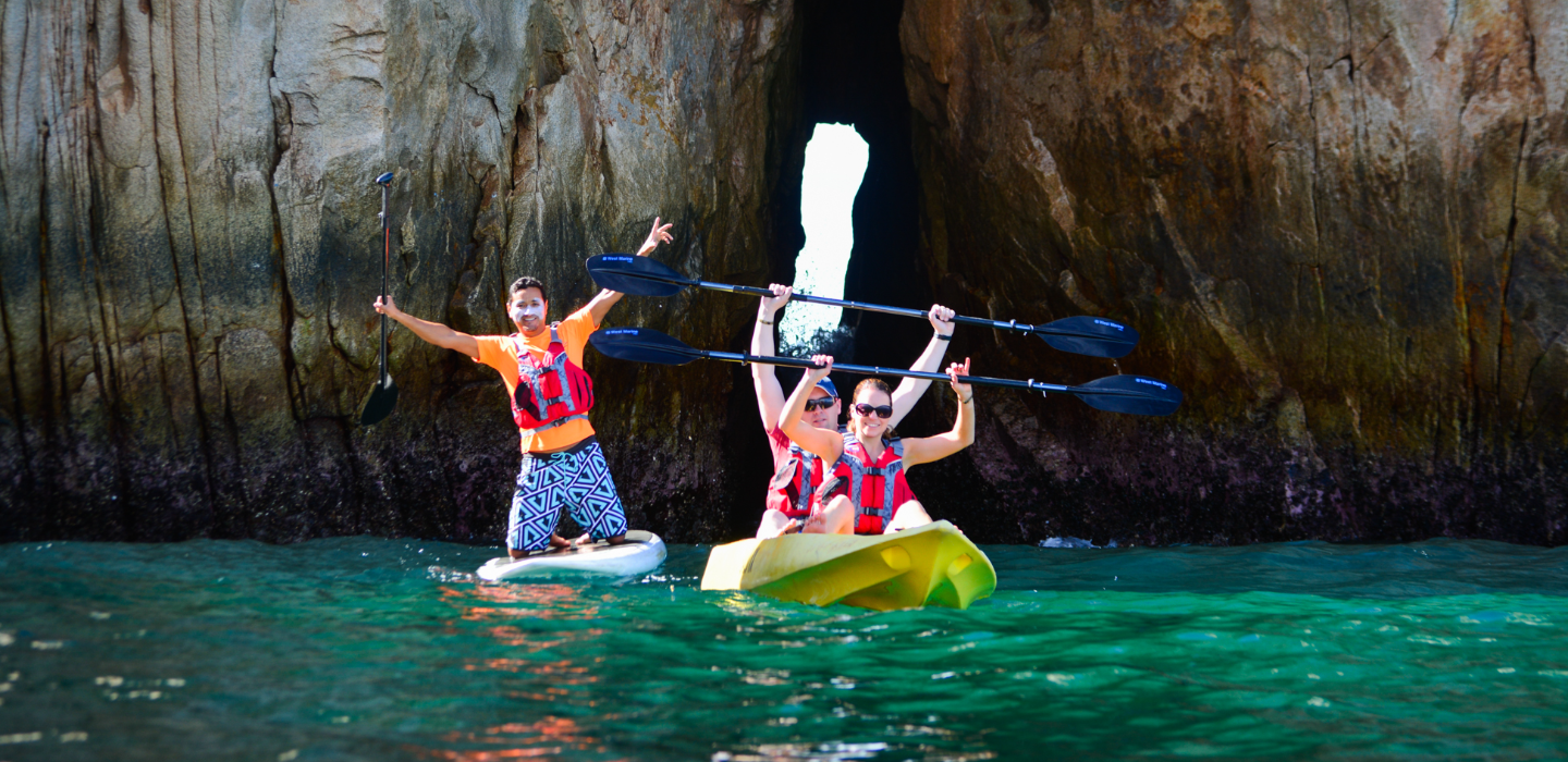 Cabo San Lucas - Glass Bottom Kayak and Snorkel at The Arch